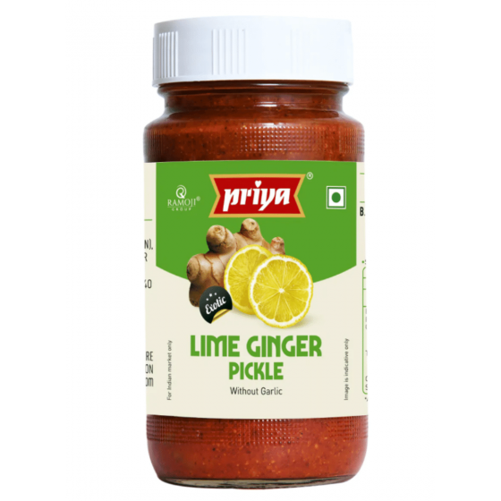 Priya Lime Ginger Pickle 300gm