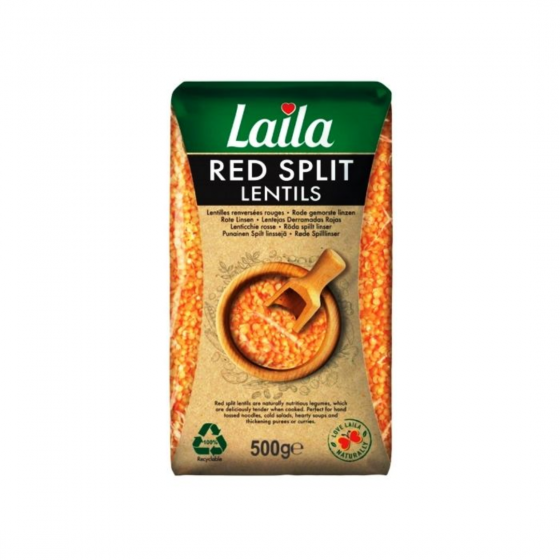Laila Red Split Lentils 500gm