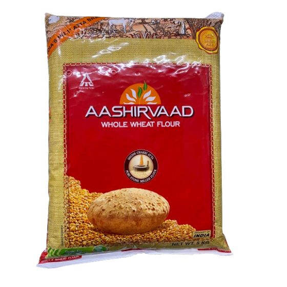 Ashirwaad Whole Wheat Atta 5kg
