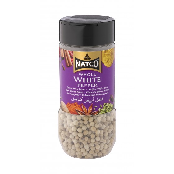 Natco White Pepper Whole 100gm